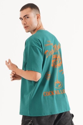 Erkek Dirty Martini Yeşil T-shirt