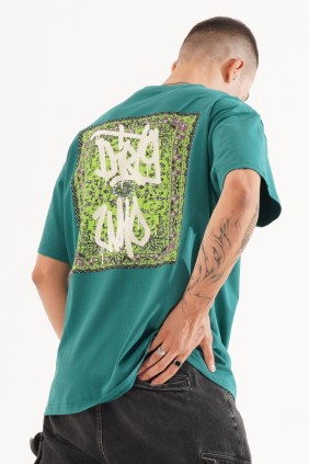 Erkek Kilim Yeşil T-shirt