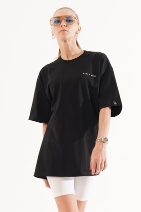 Kadın Siyah Basic T-shirt